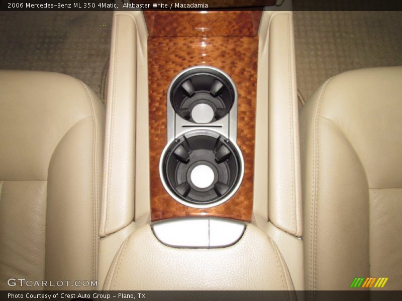 Alabaster White / Macadamia 2006 Mercedes-Benz ML 350 4Matic