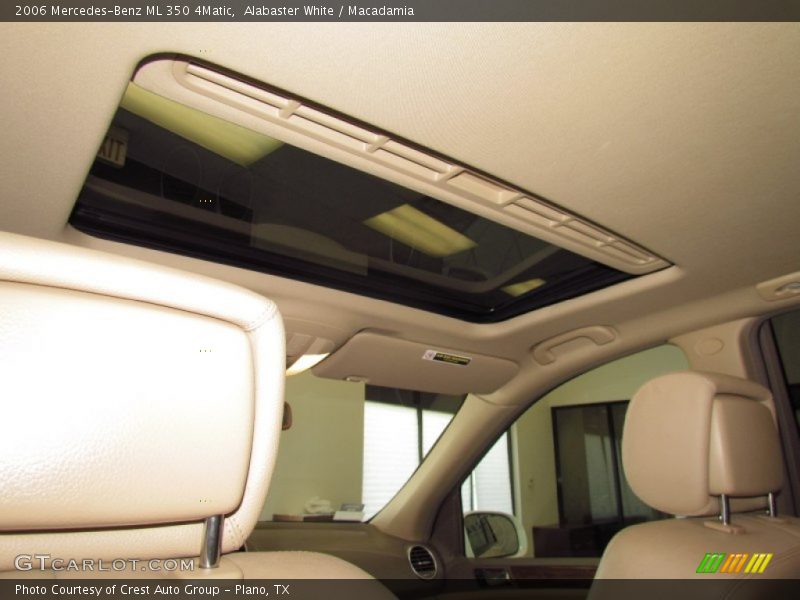 Alabaster White / Macadamia 2006 Mercedes-Benz ML 350 4Matic