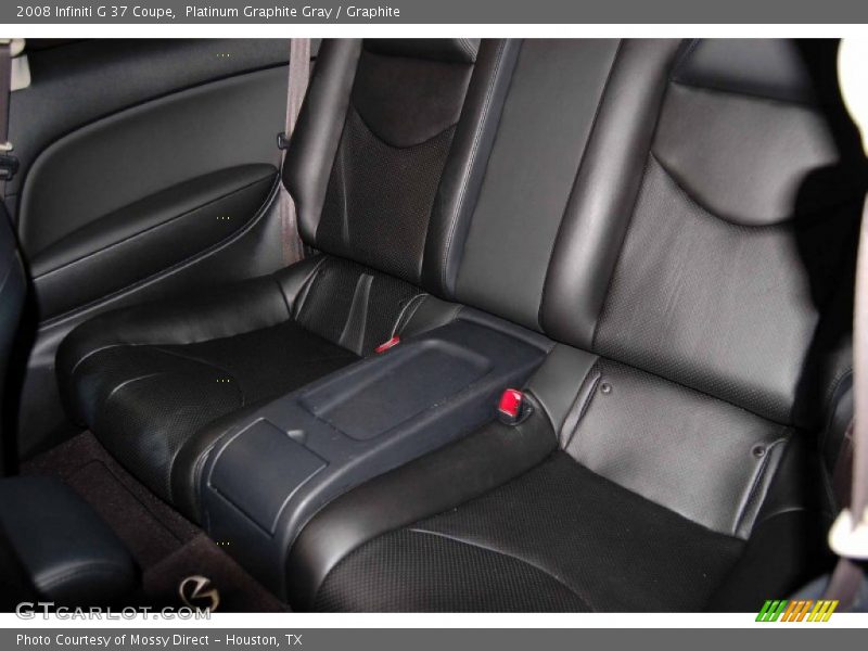 Platinum Graphite Gray / Graphite 2008 Infiniti G 37 Coupe