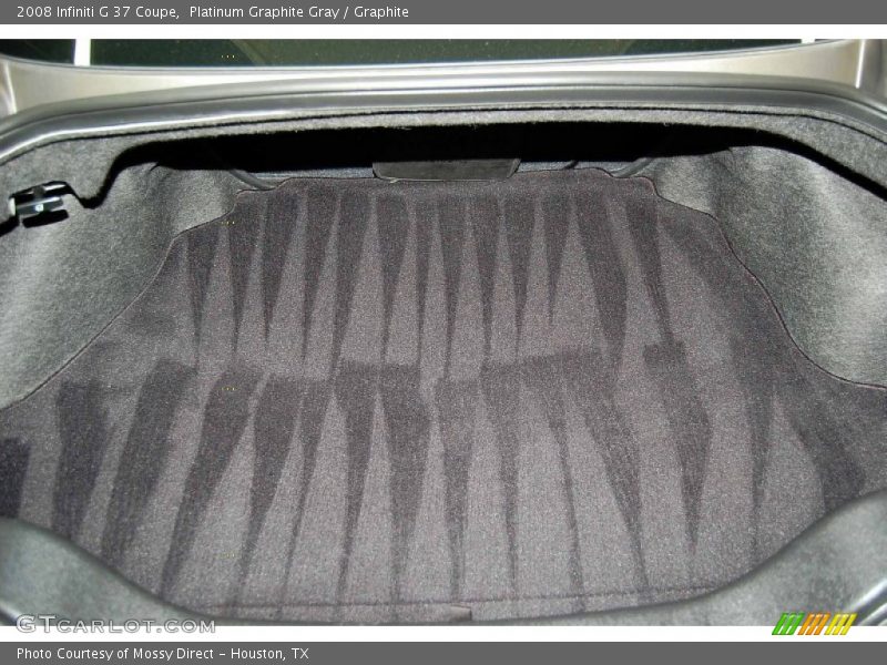 Platinum Graphite Gray / Graphite 2008 Infiniti G 37 Coupe