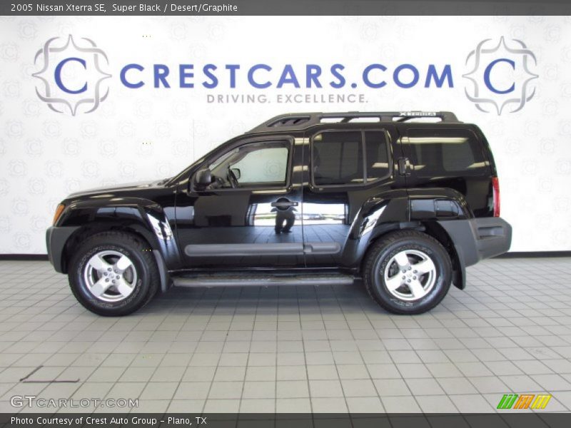 Super Black / Desert/Graphite 2005 Nissan Xterra SE