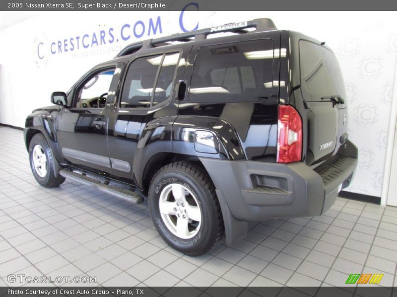 Super Black / Desert/Graphite 2005 Nissan Xterra SE