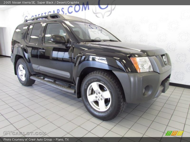 Super Black / Desert/Graphite 2005 Nissan Xterra SE