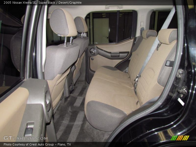 Super Black / Desert/Graphite 2005 Nissan Xterra SE