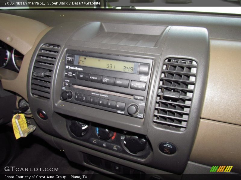 Super Black / Desert/Graphite 2005 Nissan Xterra SE