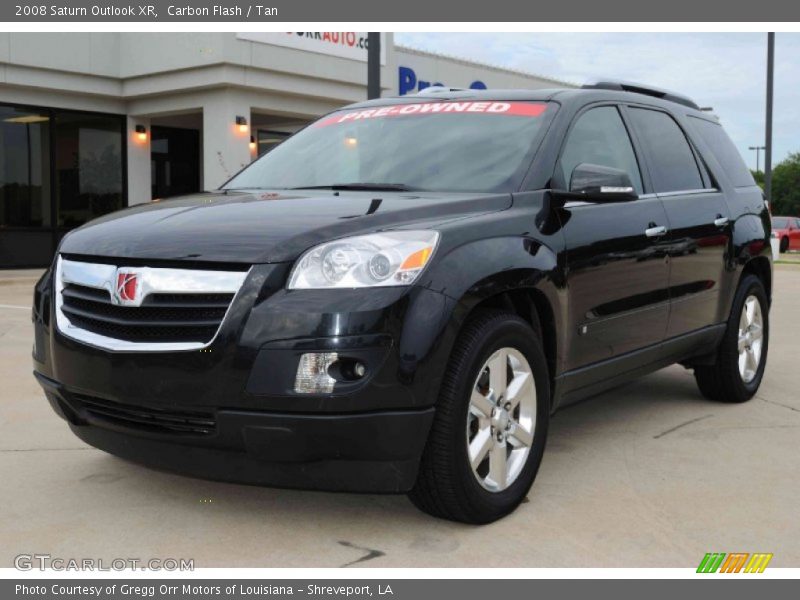 Carbon Flash / Tan 2008 Saturn Outlook XR
