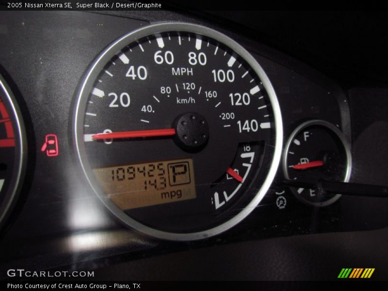 Super Black / Desert/Graphite 2005 Nissan Xterra SE