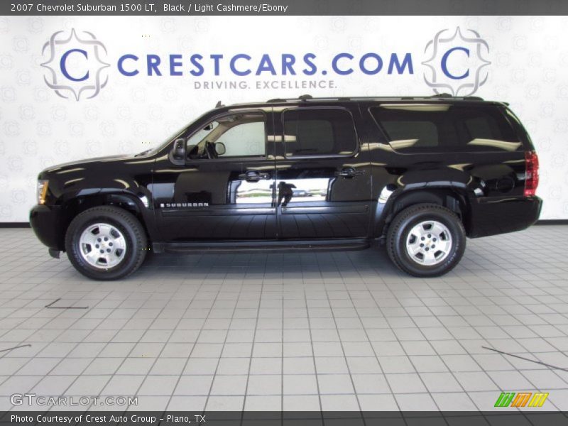 Black / Light Cashmere/Ebony 2007 Chevrolet Suburban 1500 LT