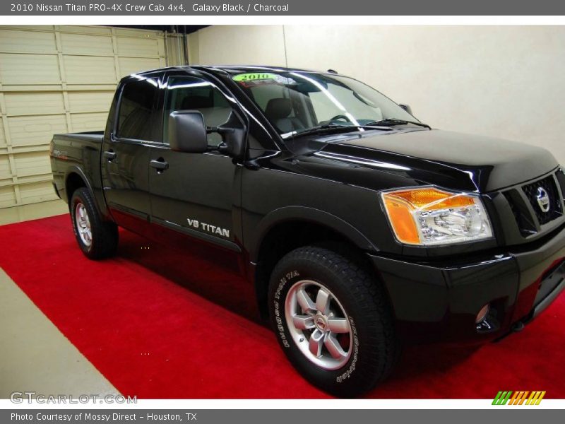 Galaxy Black / Charcoal 2010 Nissan Titan PRO-4X Crew Cab 4x4