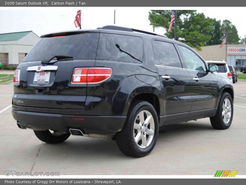Carbon Flash / Tan 2008 Saturn Outlook XR