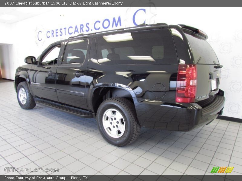 Black / Light Cashmere/Ebony 2007 Chevrolet Suburban 1500 LT