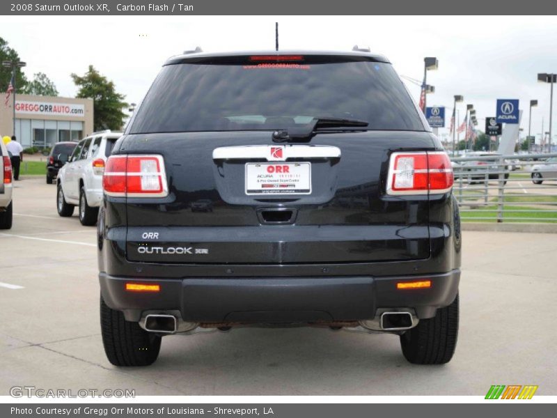 Carbon Flash / Tan 2008 Saturn Outlook XR
