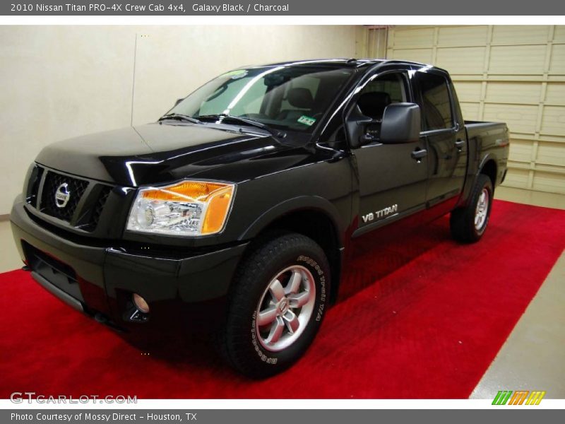 Galaxy Black / Charcoal 2010 Nissan Titan PRO-4X Crew Cab 4x4