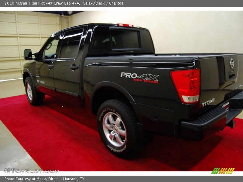 Galaxy Black / Charcoal 2010 Nissan Titan PRO-4X Crew Cab 4x4