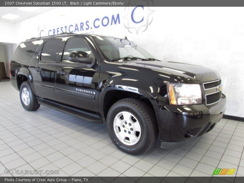 Black / Light Cashmere/Ebony 2007 Chevrolet Suburban 1500 LT