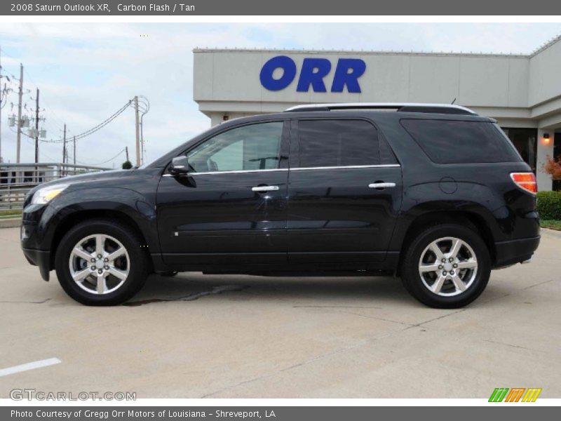 Carbon Flash / Tan 2008 Saturn Outlook XR