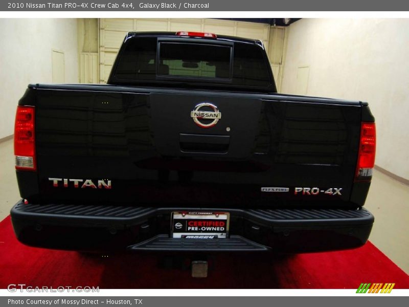 Galaxy Black / Charcoal 2010 Nissan Titan PRO-4X Crew Cab 4x4