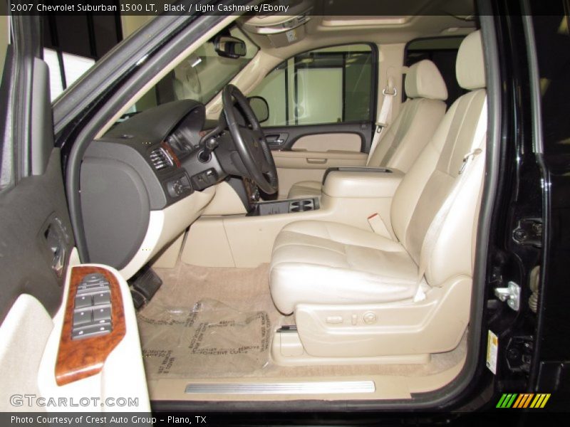 Black / Light Cashmere/Ebony 2007 Chevrolet Suburban 1500 LT