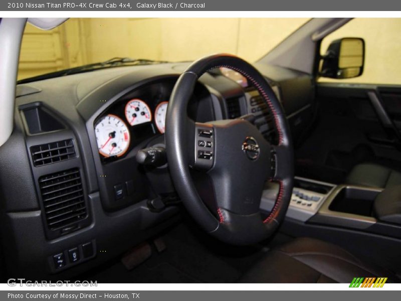 Galaxy Black / Charcoal 2010 Nissan Titan PRO-4X Crew Cab 4x4