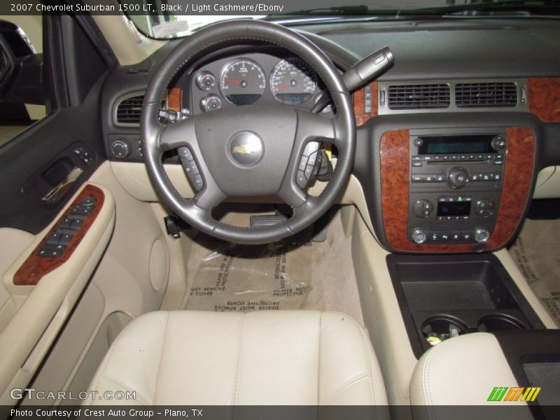 Black / Light Cashmere/Ebony 2007 Chevrolet Suburban 1500 LT