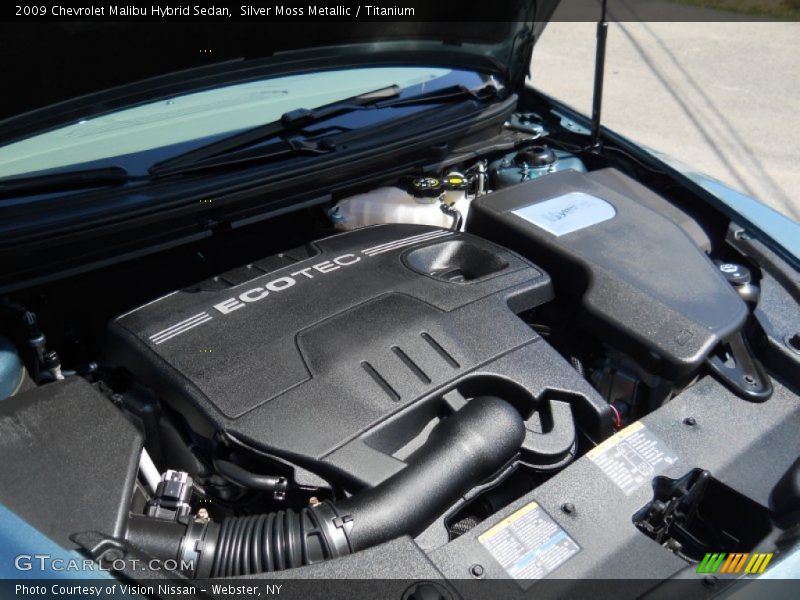  2009 Malibu Hybrid Sedan Engine - 2.4 Liter H DOHC 16-Valve VVT 4 Cylinder Gasoline/Electric Hybrid