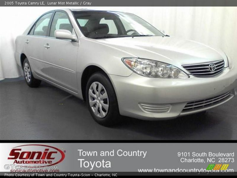 Lunar Mist Metallic / Gray 2005 Toyota Camry LE