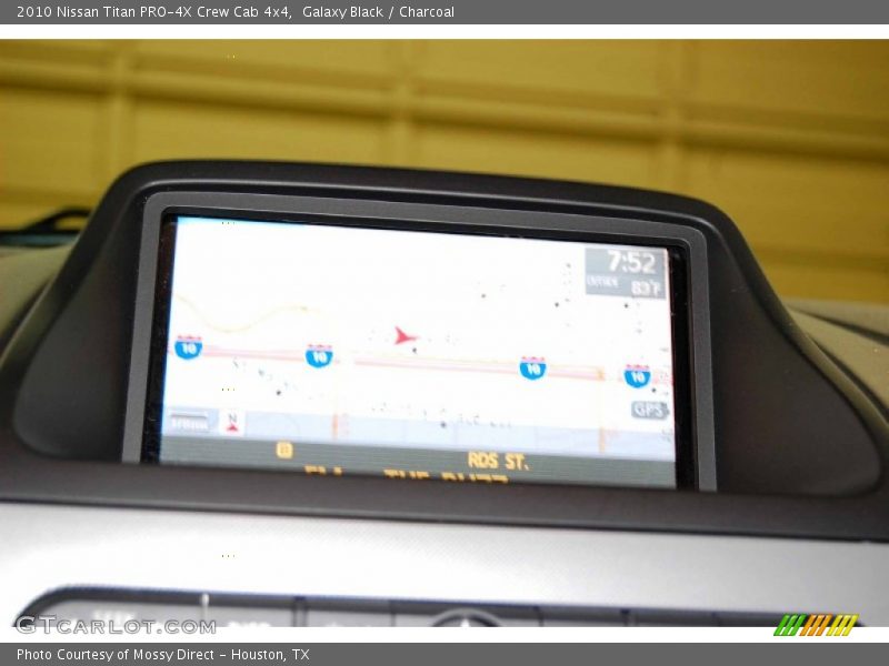 Navigation of 2010 Titan PRO-4X Crew Cab 4x4
