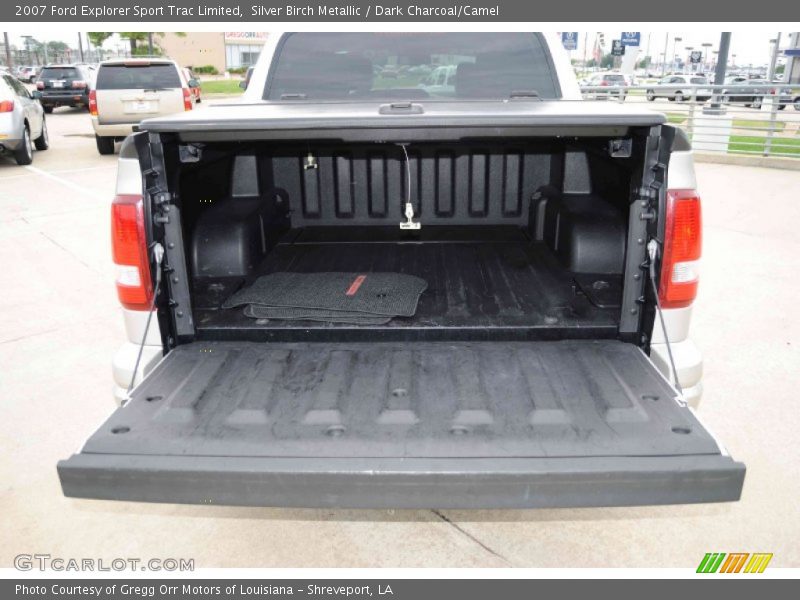 Silver Birch Metallic / Dark Charcoal/Camel 2007 Ford Explorer Sport Trac Limited