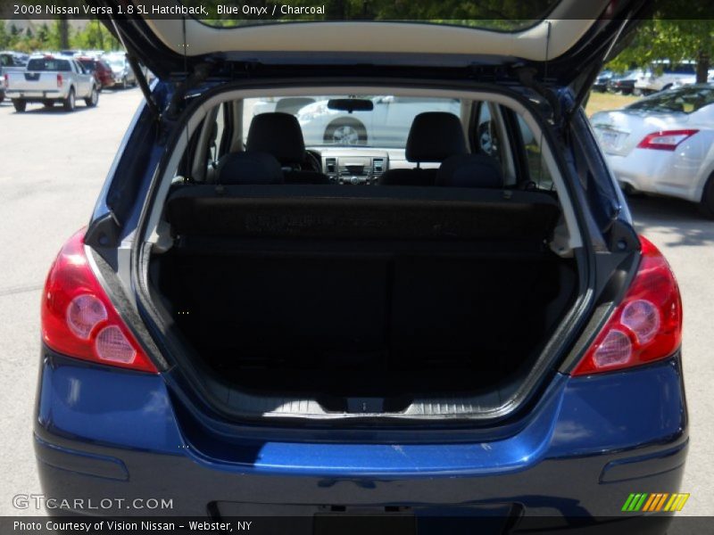 Blue Onyx / Charcoal 2008 Nissan Versa 1.8 SL Hatchback