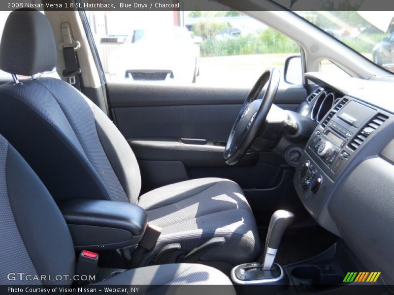 Blue Onyx / Charcoal 2008 Nissan Versa 1.8 SL Hatchback