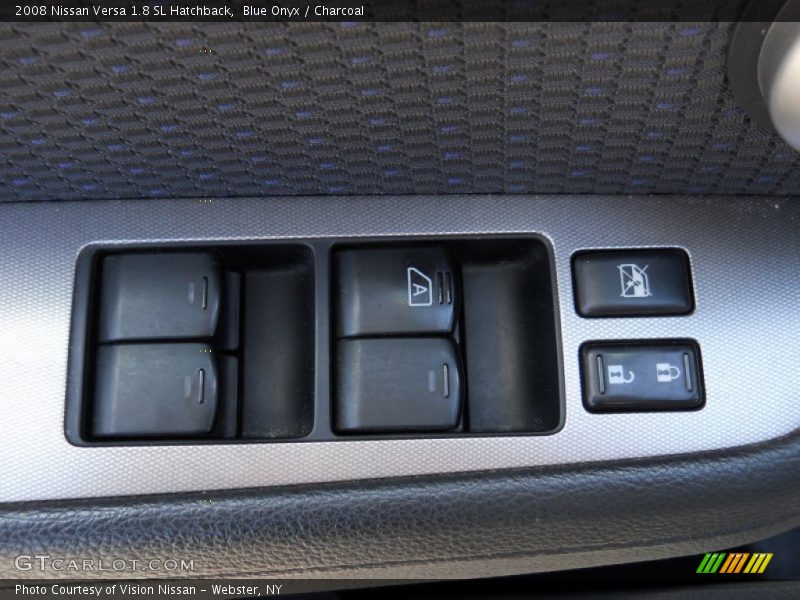 Blue Onyx / Charcoal 2008 Nissan Versa 1.8 SL Hatchback