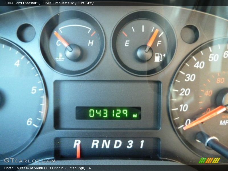 Silver Birch Metallic / Flint Grey 2004 Ford Freestar S