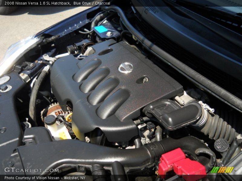 Blue Onyx / Charcoal 2008 Nissan Versa 1.8 SL Hatchback