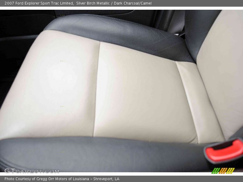Silver Birch Metallic / Dark Charcoal/Camel 2007 Ford Explorer Sport Trac Limited
