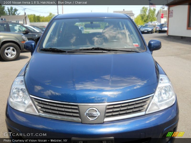Blue Onyx / Charcoal 2008 Nissan Versa 1.8 SL Hatchback
