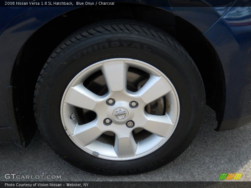 Blue Onyx / Charcoal 2008 Nissan Versa 1.8 SL Hatchback