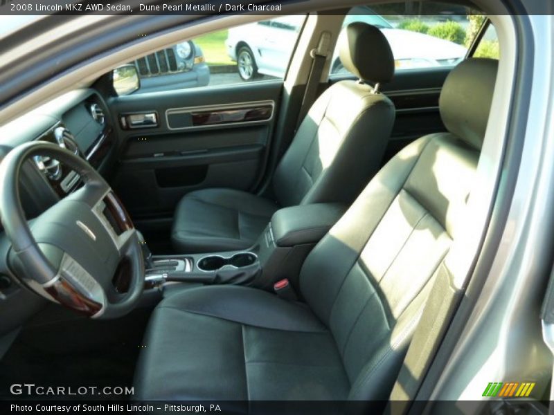 Dune Pearl Metallic / Dark Charcoal 2008 Lincoln MKZ AWD Sedan