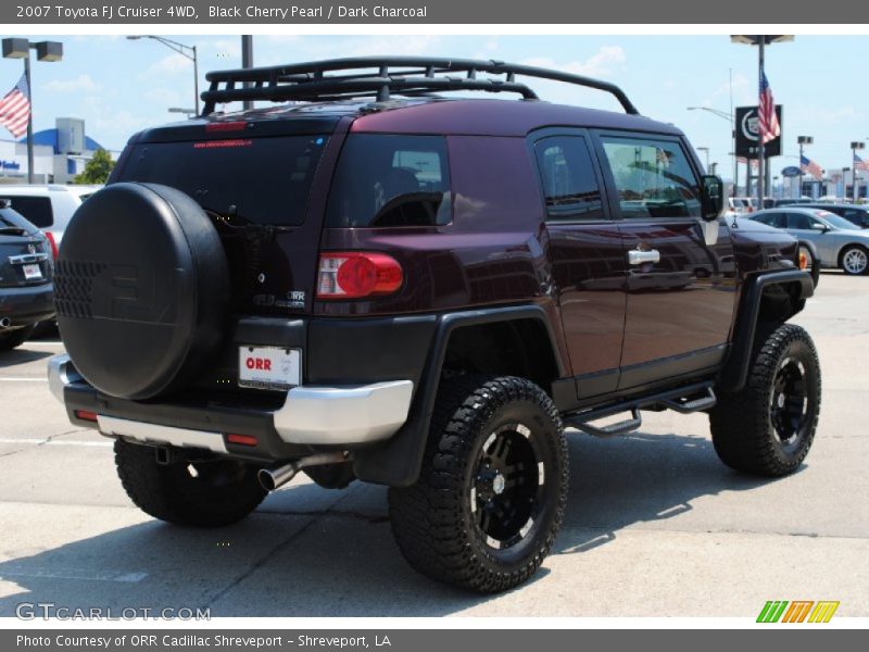  2007 FJ Cruiser 4WD Black Cherry Pearl