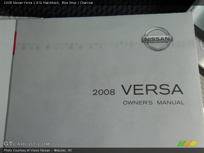Blue Onyx / Charcoal 2008 Nissan Versa 1.8 SL Hatchback