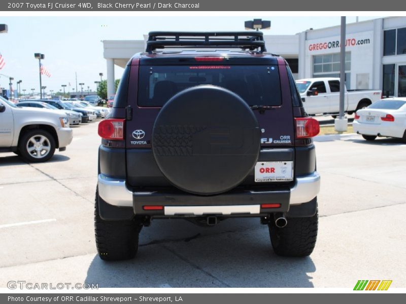 Black Cherry Pearl / Dark Charcoal 2007 Toyota FJ Cruiser 4WD
