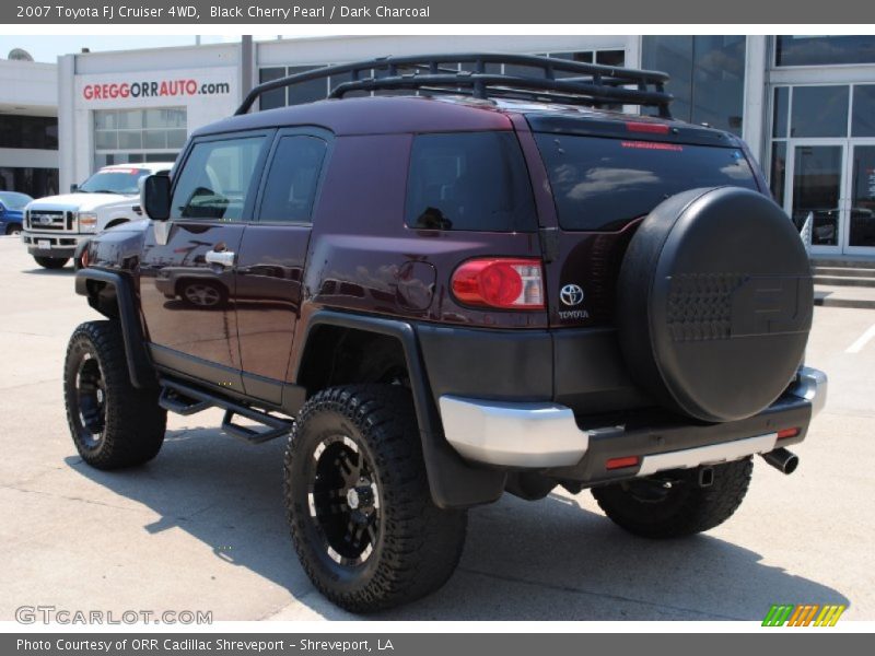 Black Cherry Pearl / Dark Charcoal 2007 Toyota FJ Cruiser 4WD