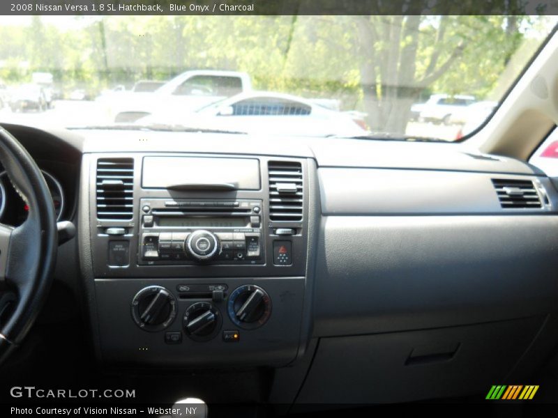 Blue Onyx / Charcoal 2008 Nissan Versa 1.8 SL Hatchback