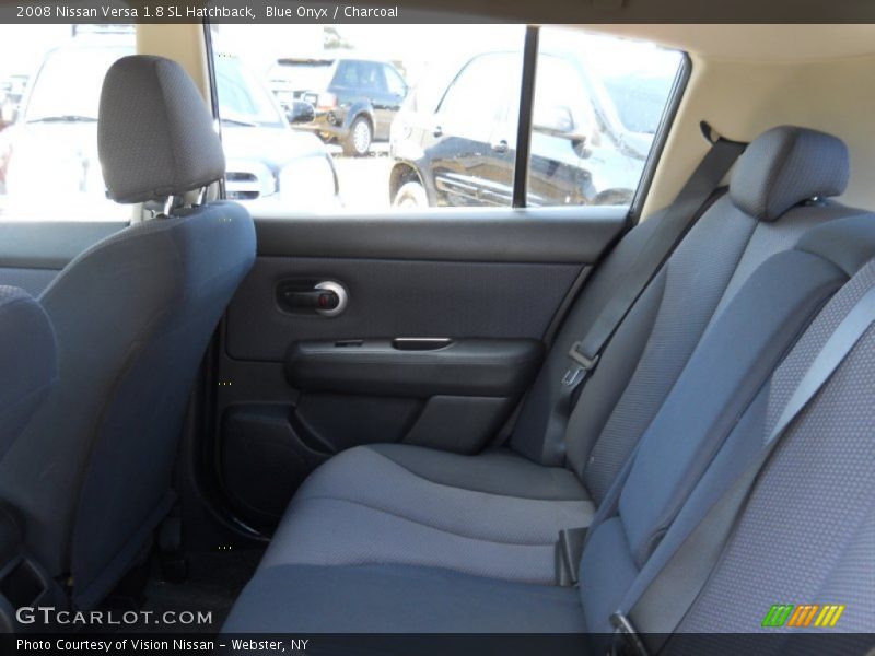 Blue Onyx / Charcoal 2008 Nissan Versa 1.8 SL Hatchback