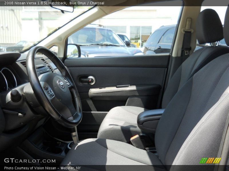 Blue Onyx / Charcoal 2008 Nissan Versa 1.8 SL Hatchback