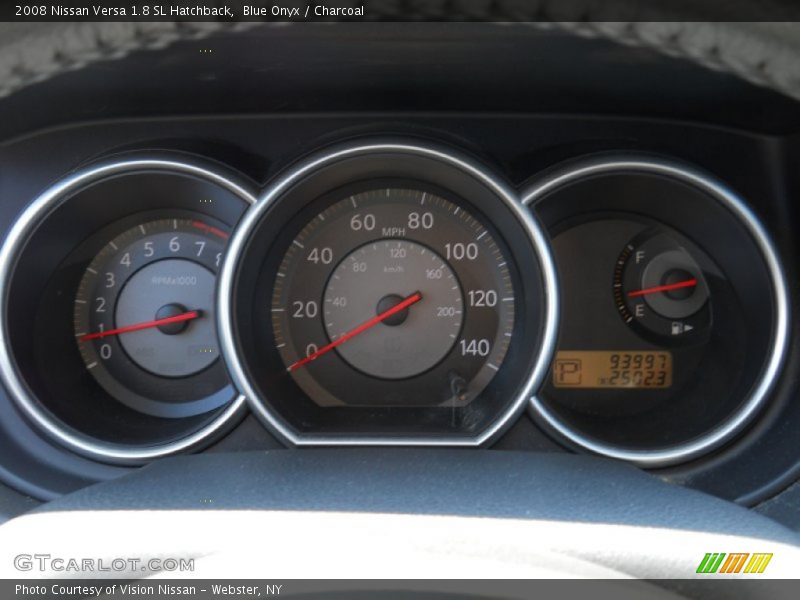 Blue Onyx / Charcoal 2008 Nissan Versa 1.8 SL Hatchback