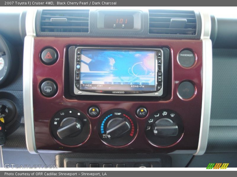 Black Cherry Pearl / Dark Charcoal 2007 Toyota FJ Cruiser 4WD