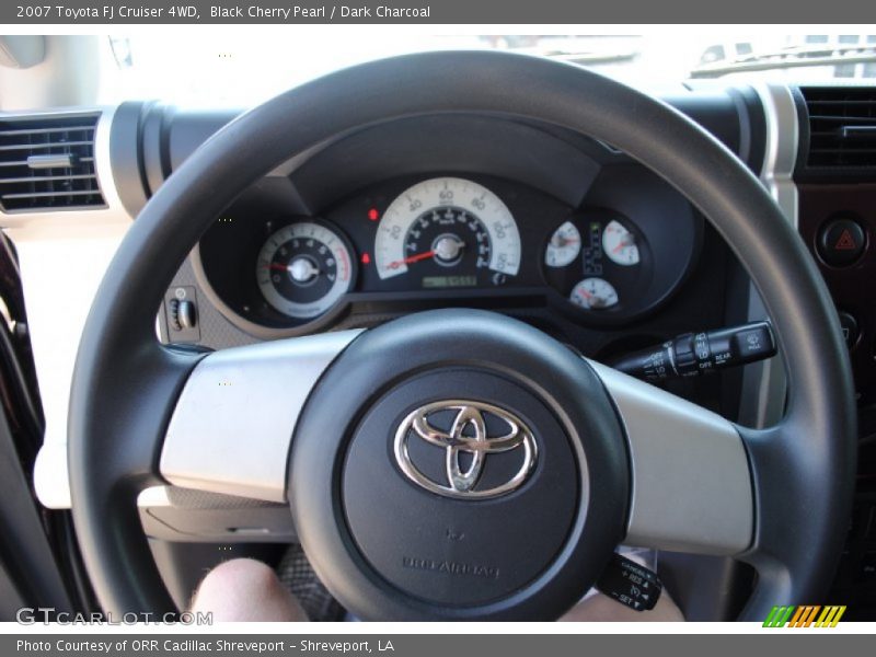 Black Cherry Pearl / Dark Charcoal 2007 Toyota FJ Cruiser 4WD