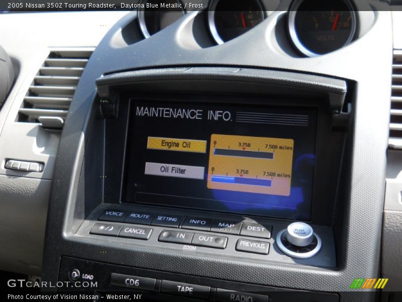 Navigation of 2005 350Z Touring Roadster