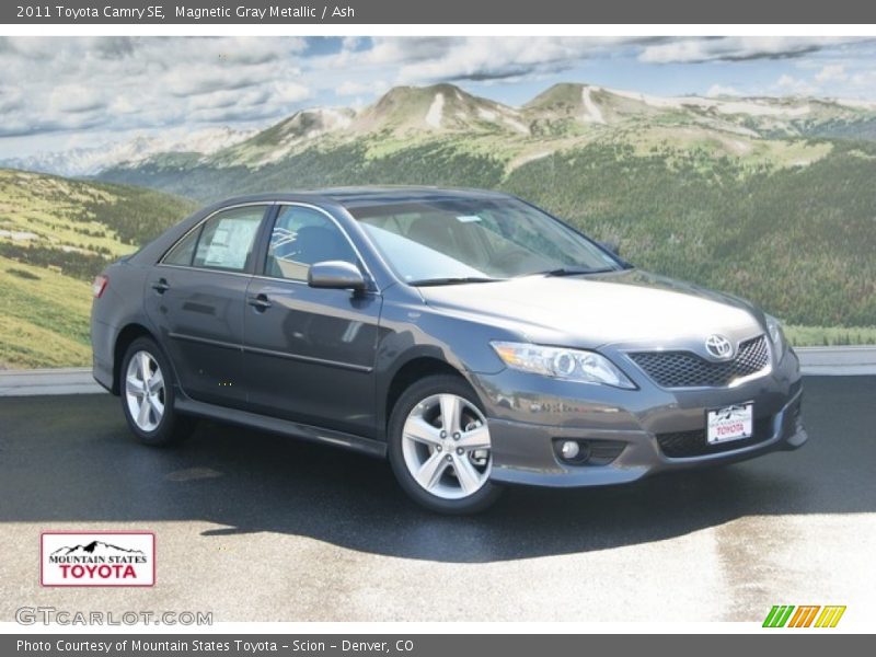 Magnetic Gray Metallic / Ash 2011 Toyota Camry SE