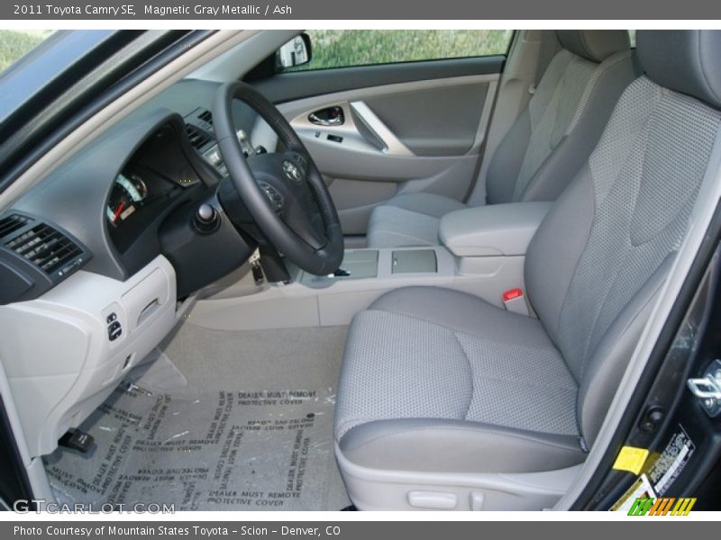 Magnetic Gray Metallic / Ash 2011 Toyota Camry SE